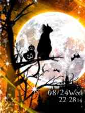 ハロウィン Happy Halloween 誕生石 パワーストーン 花火 Flash待ち受け画像 幻想 ダークキラキラ