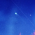 百武彗星、人工衛星、そしてオーロラ