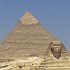 スフィンクスとピラミッド-エジプト-