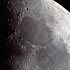 月齢7.3の月面北部