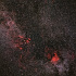 天の川の中の散光星雲2