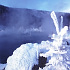 アラスカの樹氷と温泉