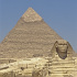 ピラミッドとスフィンクス-エジプト-