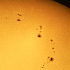 大小、さまざまな太陽黒点が出現!