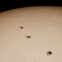 太陽東面に現れた黒点群1991、1990