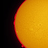 太陽の2149黒点群（東端）でC2.6の小規模フレア発生！