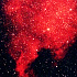 赤い星雲の北アメリカ星雲