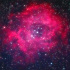 真っ赤なバラ星雲
