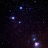 冬の三ツ星と大星雲