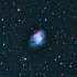 超新星の残骸、カニ星雲のアップ