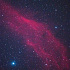 冬の夜空に広がるカリフォルニア星雲