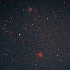 冬の夜空に潜むモンキー星雲、散開星団・M35