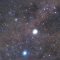 南天の夜空に輝くケンタウルス座のα星・β星