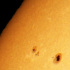 太陽の丸い2480黒点群
